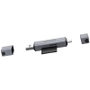 Vention CLLH0 Lector de Tarjetas 2-en-1 USB 3.0 USB Tipo-C Gris